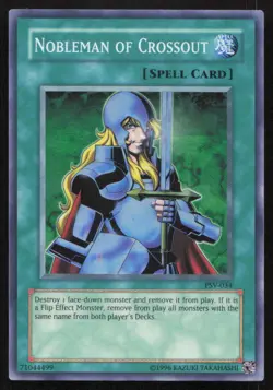 Yu-Gi-Oh TCG Pharaoh's Servant #PSV-034 Nobleman of Crossout Super Rare - Image 1
