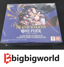 One Piece TCG [OP-14] The Azure Sea's Seven Booster Box English - Sealed [OP14] - Image 1