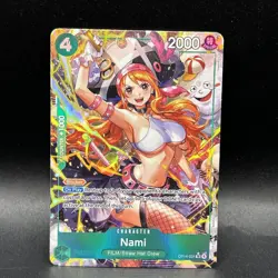 One Piece Nami OP14-031 Alt Art SR The Azure Sea’s Seven English - Image 1
