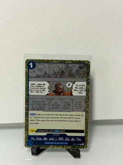 Follow Me and I Will Guide You... OP10-059 Royal Blood - English Rare Foil - Image 1