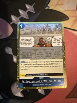 One Piece TCG Royal Blood Foil Follow Me And I Will Guide You (059) - Image 1