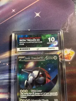 Pokemon Scarlet & Violet Base Iron Treads EX Special Illustration Card Ace 10 - Image 3
