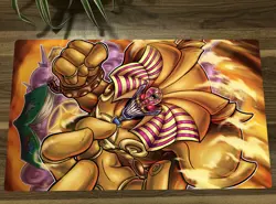Ygomat Playmat Exodia,The Forbidden Toon TCG CCG Pad Trading Card Game Mat & Bag - Image 1