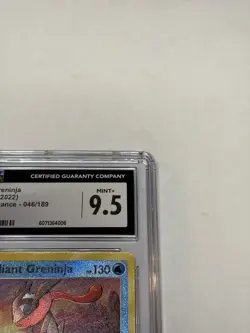 Pokemon Radiant Greninja 046/189 Astral Radiance Radiant Rare Holo CGC 9.5 - Image 5