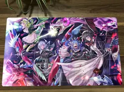 Ygomat Playmat Dragonmaid Girls TCG CCG Pad Trading Card Game Play Mat Free Bag - Image 1