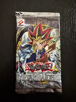 Yu-Gi-Oh! Metal Raiders 2002 1st Edition Booster Pack (Unopened) English HEAVYU - Image 1