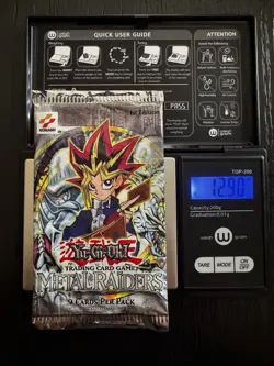 Yu-Gi-Oh! Metal Raiders 2002 1st Edition Booster Pack (Unopened) English HEAVYU - Image 2