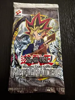 Yu-Gi-Oh! Metal Raiders 2002 1st Edition Booster Pack (Unopened) English HEAVYU - Image 3
