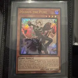 Yu-Gi-Oh! Duelist's Advance MEDIUS THE PURE Ultra Rare DUAD-EN008 NM 1st Edition - Image 1