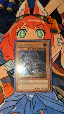 YuGiOh! | Dark Horus | PTDN-EN016 Ultimate Rare | EX - Image 1