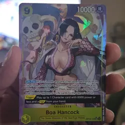 Bandai Boa Hancock OP14-112 Special Holo Character Card 10000 Power One Piece - Image 1