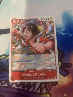 One Piece Monkey D. Luffy ST01-012 TP Vol 5 Treasure Cruise - English - NM - Image 1