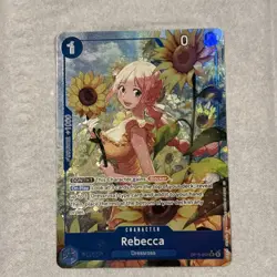 Rebecca OP15-053 SR Alt Art Parallel English One Piece TCG Adventure Kami Island - Image 3
