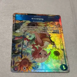 Rebecca OP15-053 SR Alt Art Parallel English One Piece TCG Adventure Kami Island - Image 5