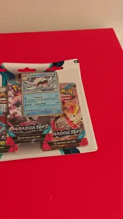 Pokemon Scarlet & Violet Paradox Rift 3-Pack booster NEW SEALED - Image 2