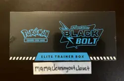 SEALED Pokemon Black Bolt and White Flare Elite Trainer Box ETB - Set of 2 - Image 4