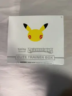 Pokemon TCG Elite Trainer Box ETB 25th Anniversary Celebrations New Sealed - Image 1