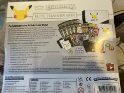 Pokemon TCG: 25th Anniversary Celebrations Elite Trainer Box (2021) Sealed ETB - Image 3