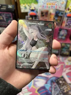 hololive Official Card Game Shishiro Botan UR Elite Spark NM - Image 1