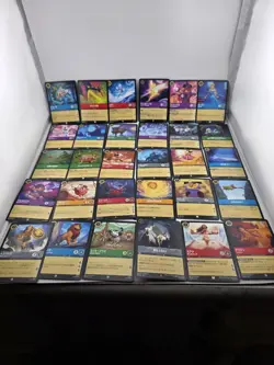 Disney Lorcana Japanese Cards Lot x79 Bulk TCG Rare Common Uncommon JP - Image 1