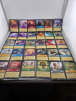Disney Lorcana Japanese Cards Lot x79 Bulk TCG Rare Common Uncommon JP - Image 2