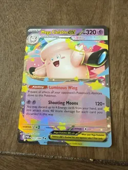 Mega Clefable ex 031/088 Double Rare Holo Perfect Order POR Pokemon Card - Image 1