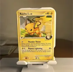 Raichu GL 31/111 Rising Rivals SP Gym Leader Pokemon Card Lightly Played - Image 1