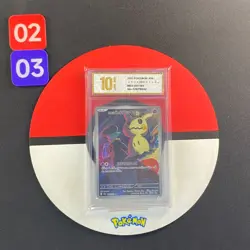 Team Rocket's Mimikyu AR M2a-205/193 Pokemon Card Japanese Grade10 - Image 1