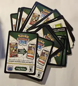 Pokemon TCG Online Code Cards Random Codes UNUSED Delivery Through Ebay Messages - Image 1