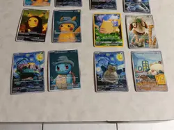 18 Pokemon x Van Gogh Black Star Promo ACG Art Card - read description - Image 3