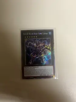 D/D/D Wave High King Caesar Platinum Secret Rare Card RA04-EN290 - Image 1