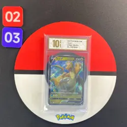 Pokemon Chinese TCG Card Sword & Shield Dragonite V CS6bC 105/131 RR Grade10 - Image 1