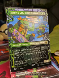 Mikey & Leo, Chaos & Order (Showcase) Teenage Mutant Ninja Turtles Regular - Image 2