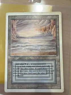 Magic The Gathering Underground Sea Revised Edition HP - Image 1