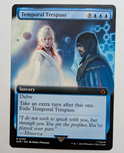 MTG - Temporal Trespass - ACR - M - Ext Art - 160 - Image 1