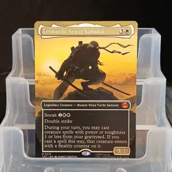 Magic: The Gathering Leonardo, Sewer Samurai White Legendary Creature Mythic Do… - Image 1