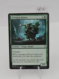 Avenging Hunter C Commander Legends: Battle for Baldur's Gate 215 Near Mint edh - Image 3