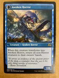 MTG 1x Thing in the Ice # 92 Shadows over Innistrad Magic the Gathering x1 NM - Image 2