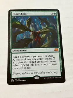 Food Chain Double Masters 2022 2X2 NM MTG Enchantment EDH Combo - Image 1