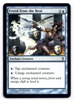 Freed from the Real NM Saviors of Kamigawa 38/165 MTG Regular - Image 1