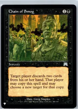 Magic the Gathering The List Reprints #132/350 Chain of Smog - Image 1