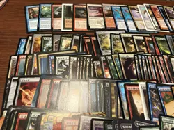 Magic The Gathering Huge Card Lot Non-English 450 Cards NO RESERVE AUCTION - Image 2