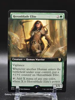 Heronblade Elite (Extended Art) Commander: Innistrad: Midnight Hunt Regular - Image 1