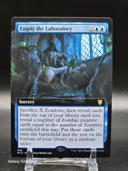 Empty the Laboratory (Extended Art) Commander: Innistrad: Midnight Hunt Regular - Image 1