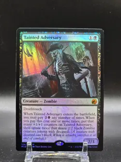 Tainted Adversary Innistrad: Midnight Hunt Foil - Image 1