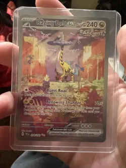Pokemon Raging Bolt ex SV05 Temporal Forces Special Illustration Rare Holo - Image 1