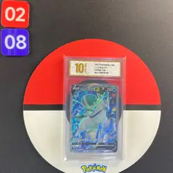 Pokemon TCG S-Chinese Ice Rider Calyrex V CS3bC 130/122 SR Grade10 - Image 1