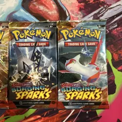 Pokemon TCG Surging Sparks Booster Pack Art Set (4 Pack) NEW & SEALED - Image 2