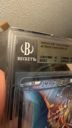 Pokemon Charizard EX XY Promo 276/XY-P Game Art Collection Japanese BGS 9.5 - Image 4