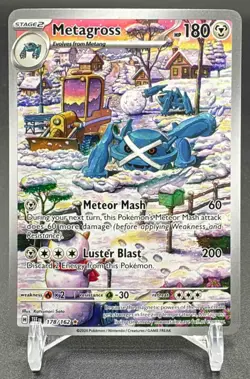 2024 Pokemon Temporal Forces Metagross #178/162 - Image 1